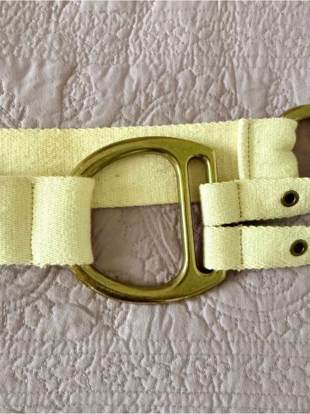90’ Vintage Ralph Lauren/ Blue Label Canvas Belt